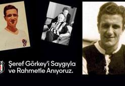 Beşiktaş'ta Şeref Görkey anıldı