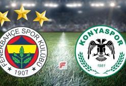 Fenerbahçe - Konyaspor (İlk 11'ler)