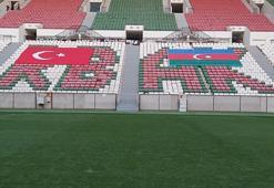 Diyarbekirspor'dan Azerbaycan'a bayraklı destek