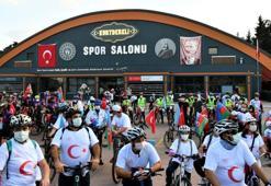 Balıkesir'de "Cumhuriyet Bisiklet Turu" düzenlendi