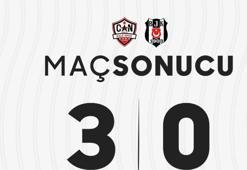 Çan Gençlik Kalespor - Beşiktaş maç sonucu: 3-0