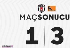 Beşiktaş - Karayolları maç sonucu: 1-3