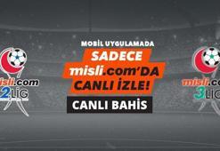 Misli.com'da canlı yayınlanacak 2. Lig ve 3. Lig maçları!