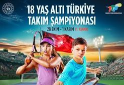 18 Yaş Altı Türkiye Tenis Takım Şampiyonası başladı