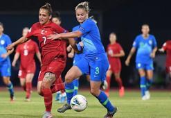 A Milli Kadın Futbol Takımı, Slovenya'ya kaybetti