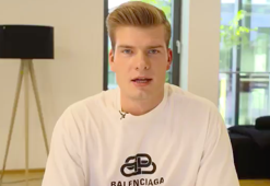 Alexander Sörloth, Trabzonspor'a bu videoyla veda etti!