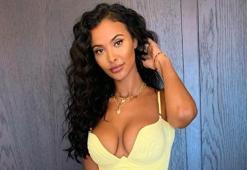 Galatasaray - Rangers öncesi ortalığı karıştıran kadın: Maya Jama