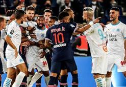 Fransa'da PSG-Marsilya derbisindeki olaylar için ceza yağdı! Neymar, Kurzawa, Amawi, Gonzalez...