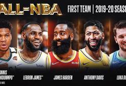 NBA'de yılın 5'leri belirlendi
