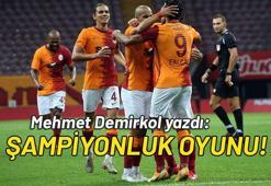 Şampiyonluk oyununa benziyor