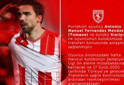 Samsunspor'a Şampiyonlar Ligi'nden golcü