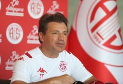 Tamer Tuna: Avrupa'ya oynayabilecek bir Antalyaspor olmak istiyoruz