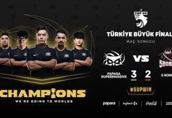 Türkiye Büyük Finali'nde şampiyon Papara SuperMassive