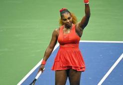 Serena Williams, ABD Açık'ta 2. tura yükseldi