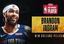 NBA'de "En Çok Gelişme Gösteren Oyuncu" ödülü, Brandon Ingram'ın oldu