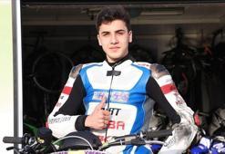 Bahattin Sofuoğlu, Dünya Supersport 300 Şampiyonası'nda kaza yaparak yarışı bitiremedi