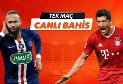PSG - Bayern Munih maçı iddaa oranları! Heyecan misli.com'da