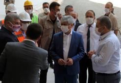 Hatay Valisi Rahmi Doğan, yeni statta incelemede bulundu