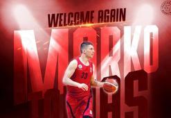 Hırvat şutör Marko Tomas, yeniden Gaziantep Basketbol'da