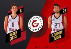 Gaziantep Basketbol'a altyapıdan 2 takviye