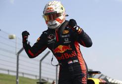 Büyük Britanya Grand Prix'sinde kazanan Max Verstappen