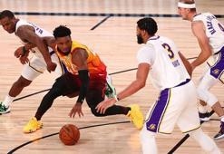 NBA'de Lakers, Jazz'ı yenerek Batı Konferansı liderliğini garantiledi
