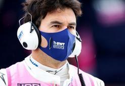 Formula 1 pilotu Sergio Perez'in koronavirüs testi pozitif çıktı