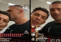 Merih Demiral, Ronaldo'yu Türkçe konuşturdu!