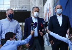 İstanbul Valisi ve Emniyet Müdürü'nden, Medipol Başakşehir'e ziyaret