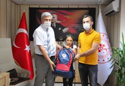 Bingöl'ün lastik kızı Yeşim Münar'a Milli Takım forması