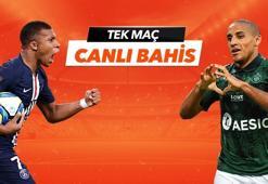 PSG - ST. Etienne maçı iddaa oranları! Heyecan misli.com'da