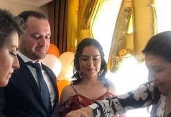 Milli sporcu Kübra Öztürk'ün mutlu günü