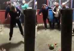 Top yerine karpuza kafa attı... Sosyal medya gündemine damga vuran video!