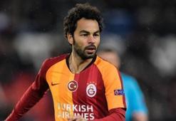 Galatasaraylı futbolculardan Selçuk İnan'a veda!