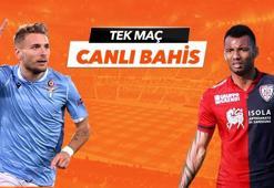 Lazio - Cagliari maçı iddaa oranları! Heyecan misli.com'da