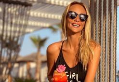 2018 Dünya Kupası elçisi Rus güzel Victoria Lopyreva, tatil için Türkiye'de
