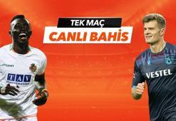 Alanyaspor-Trabzonspor canlı bahis heyecanı Misli.com'da