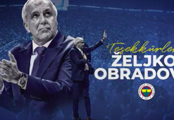 Fenerbahçe'den Zeljko Obradovic paylaşımı!