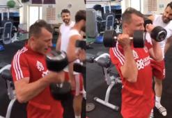 Sivasspor kaptanı Ziya Erdal antrenmanda kendinden geçti!