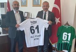 Denizli Valisi Atik, Beşiktaşlılar Derneği üyelerini kabul etti