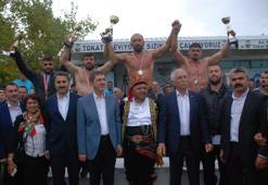 Tokat'ta başpehlivan Ali Gürbüz oldu
