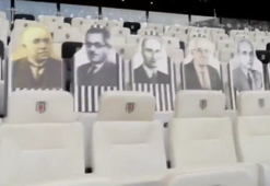 Beşiktaş'ta efsane başkanlar tribünde!