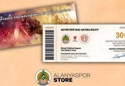 Alanyaspor taraftarı için harekete geçti! Hatıra bileti bastırdı