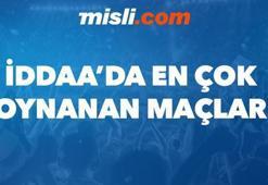Misli.com'da günün en çok oynanan maçları