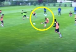 Fenerbahçe'nin genç yıldız adayı Ömer Faruk Beyaz'dan muhteşem pas!