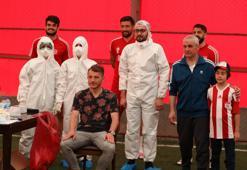 Sivasspor'da 3. kez Kovid-19 testi yapıldı