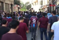 İstiklal'de Trabzonspor coşkusu!