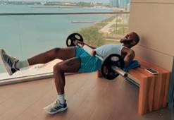 Transfer haberleriyle gündem olan Marcao'dan güç gösterisi!