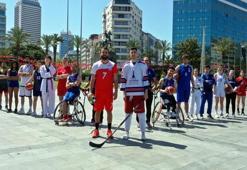 İzmir Büyükşehir Belediyesporlu sporculardan 19 Mayıs'a özel etkinlik