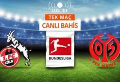 Köln - Mainz maçı iddaa oranları! Heyecan misli.com'da